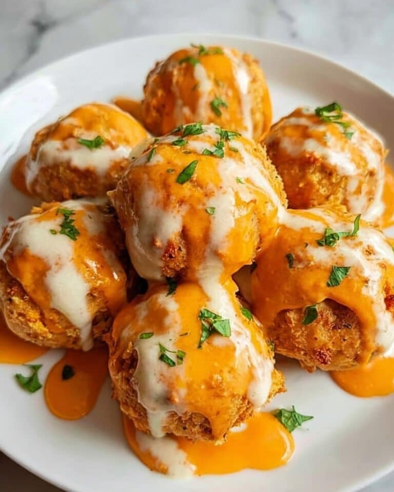 Cheesy Buffalo Ranch Chicken Bombs Recipe