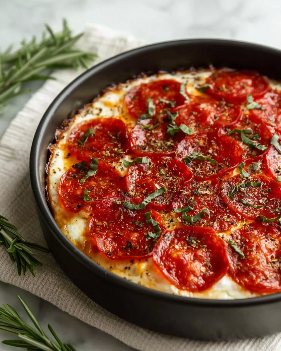 Best Cottage Cheese Pizza Bowl Recipe - Recipe Image