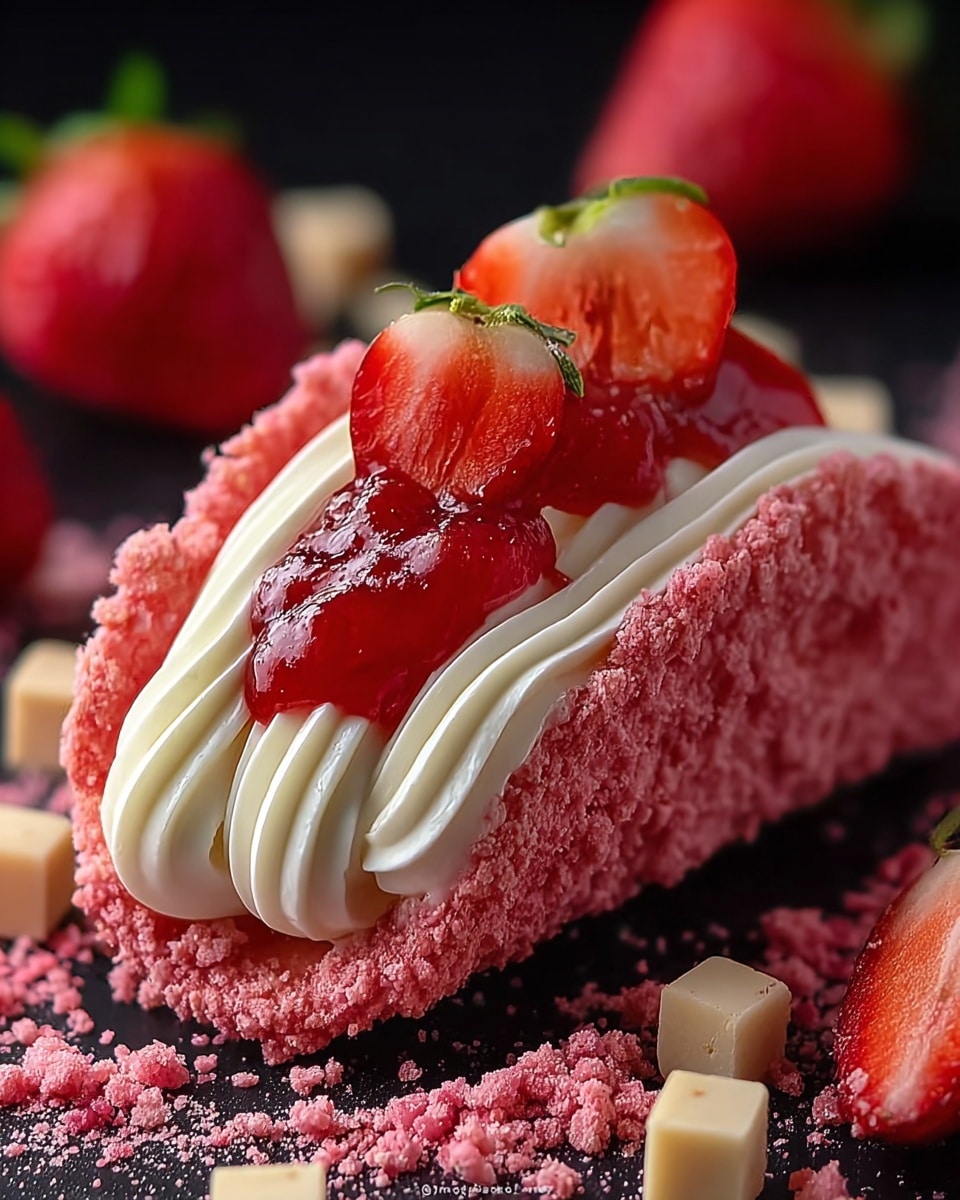 Strawberry Cookie Boats Recipe - Recipe Image