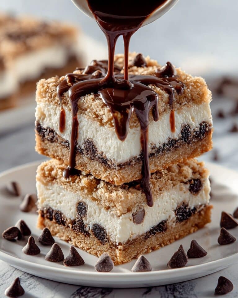 Chocolate Chip Cheesecake Bars Recipe