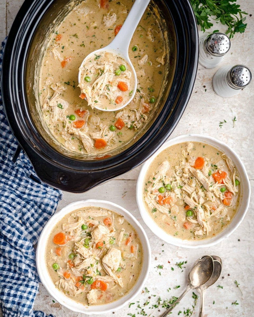 Crockpot Chicken and Dumplings Recipe - Recipe Image