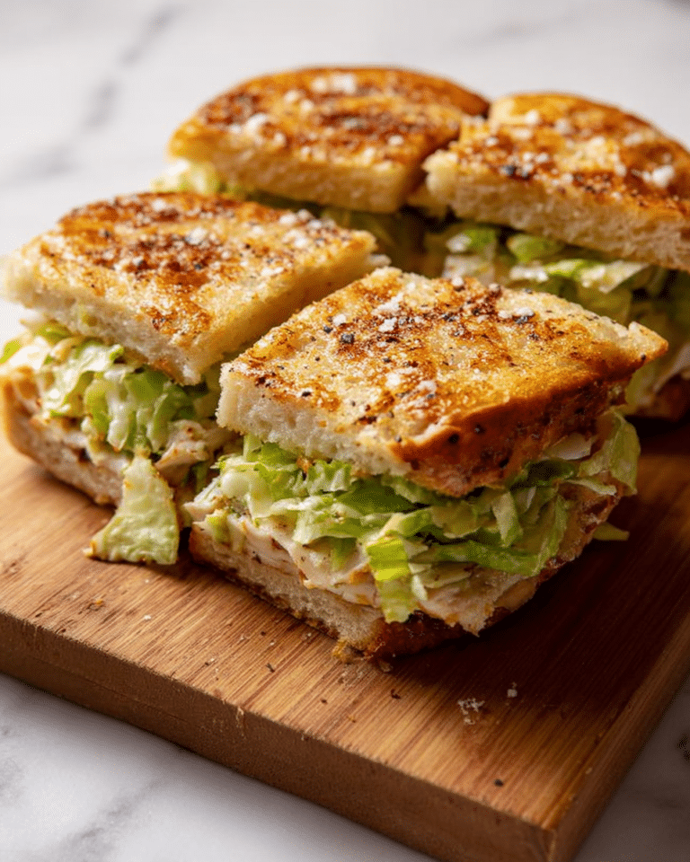 Focaccia Grinder Sandwich with Pesto, Cold Cuts, and Fresh Greens Recipe