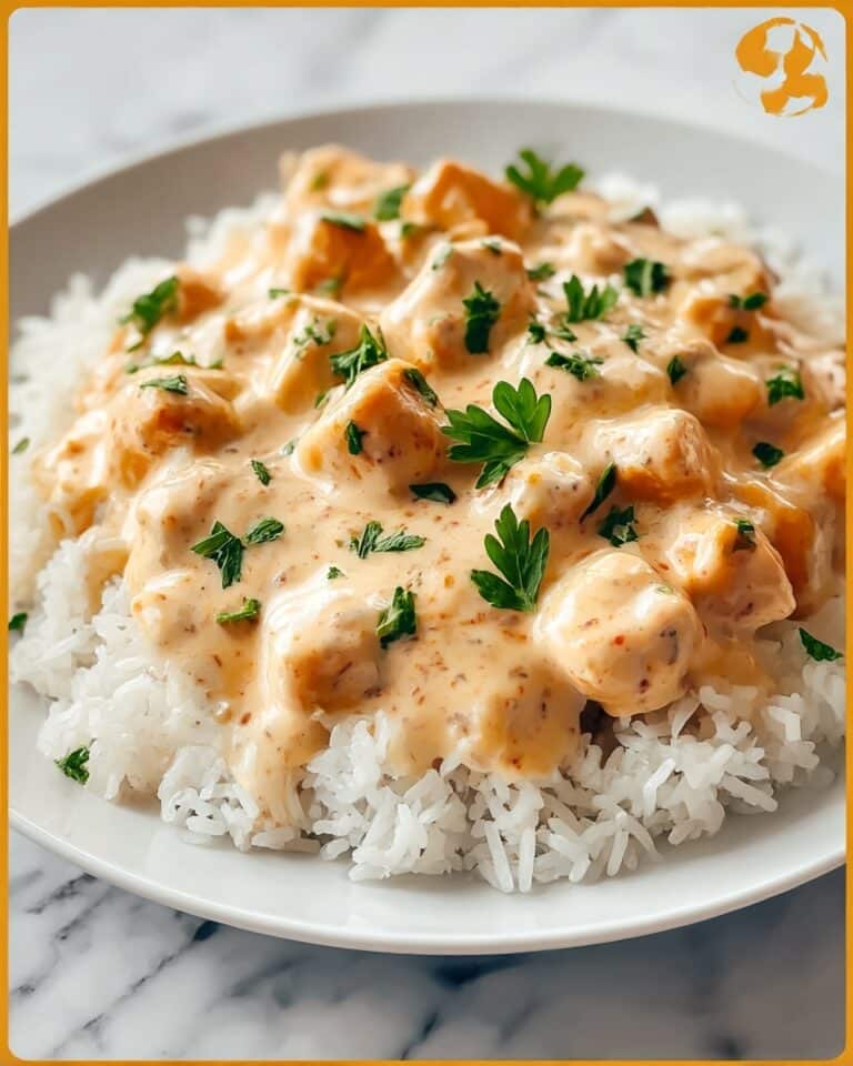 Creamy Smothered Chicken and Rice Recipe