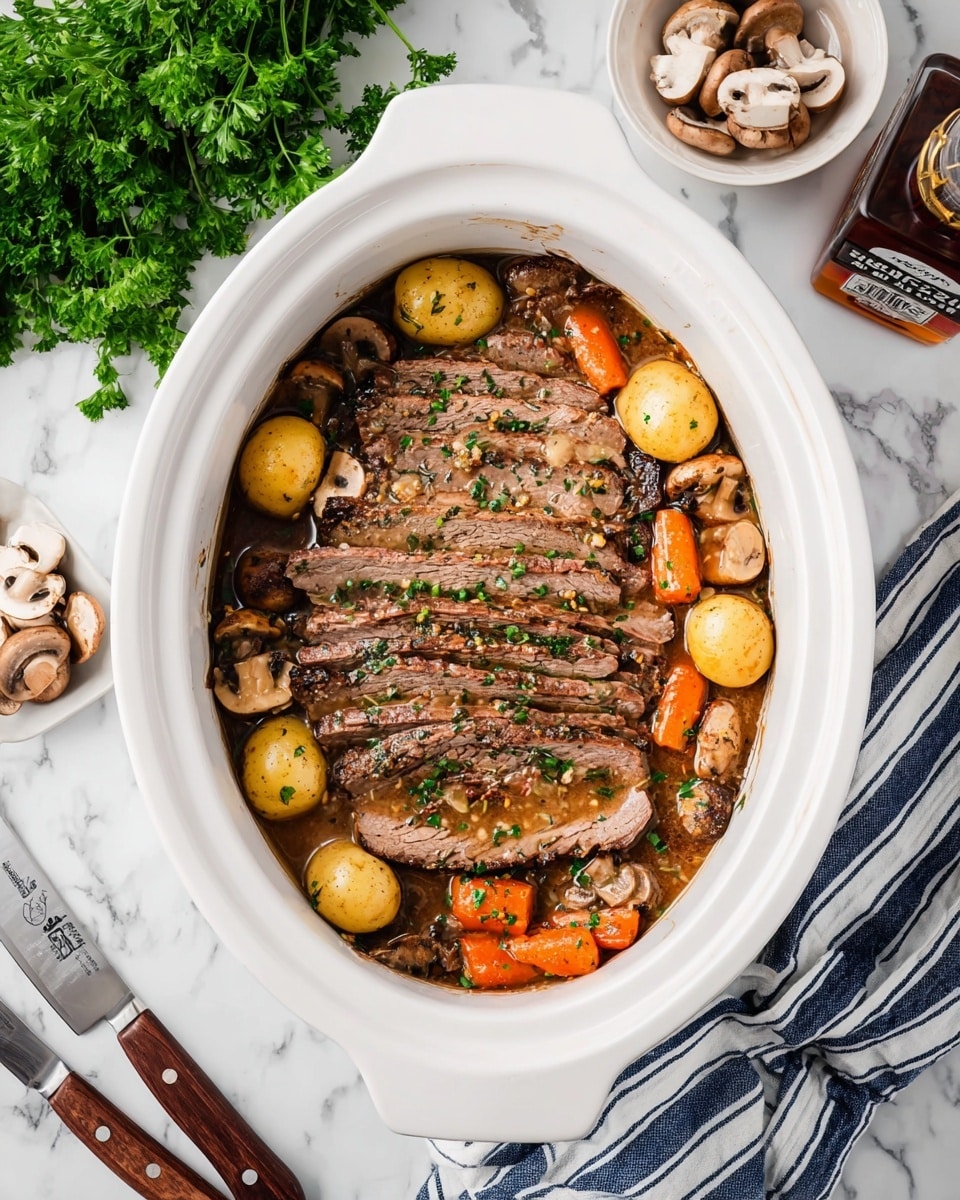 Jack Daniel's Pot Roast Recipe - Recipe Image