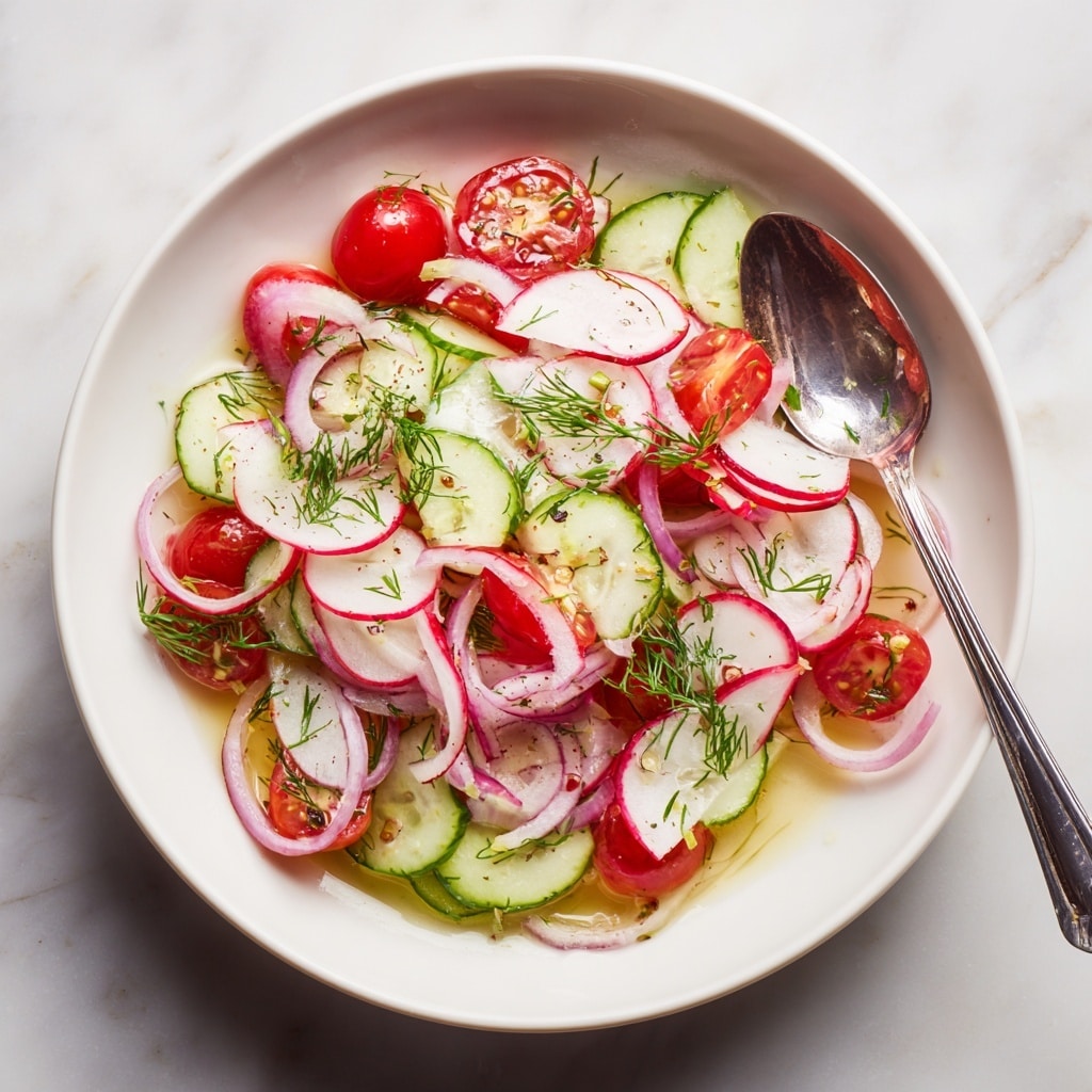 Cucumber Radish Salad Recipe - Recipe Image