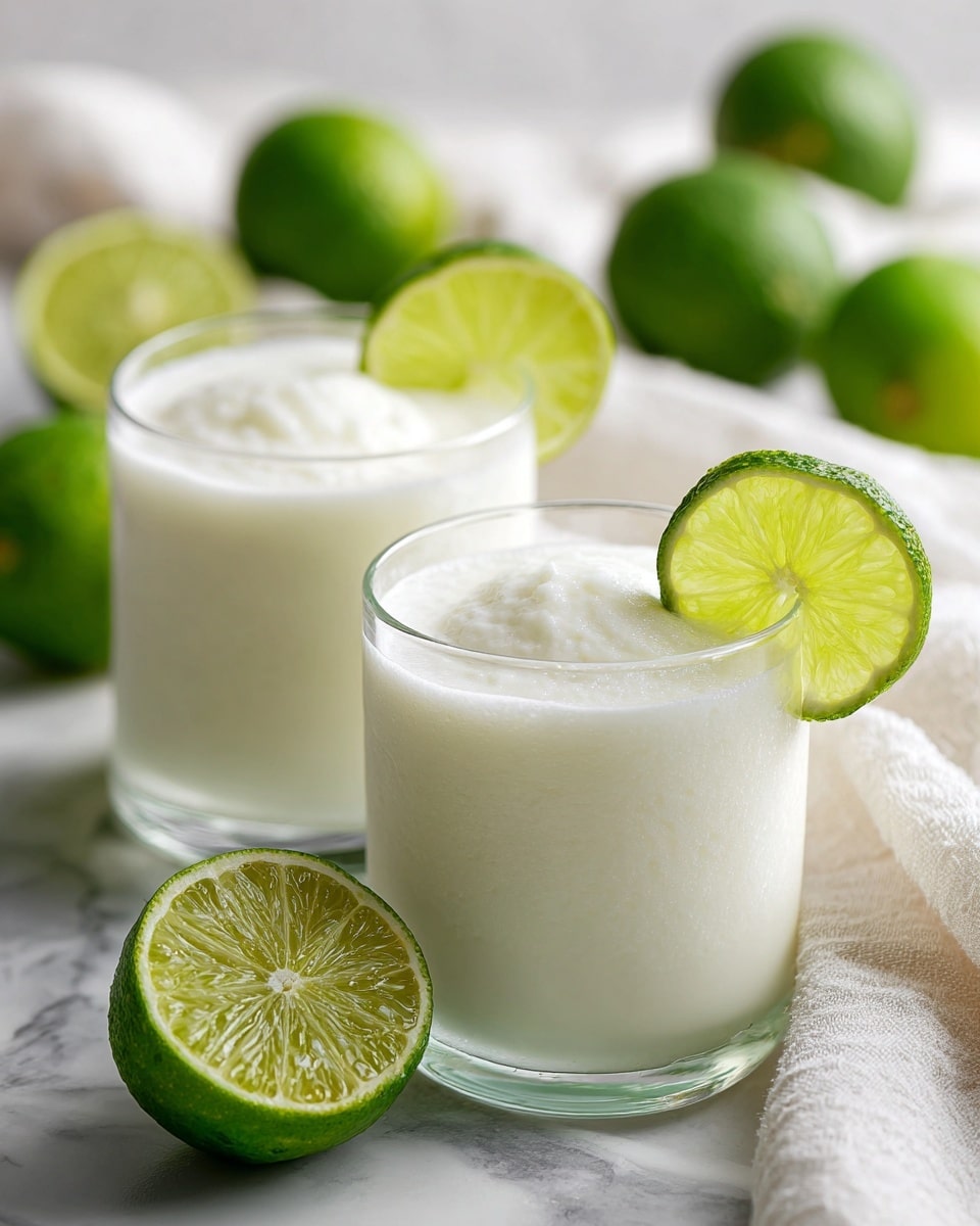 Limonada de Coco: Colombian Lime and Coconut Drink Recipe - Recipe Image