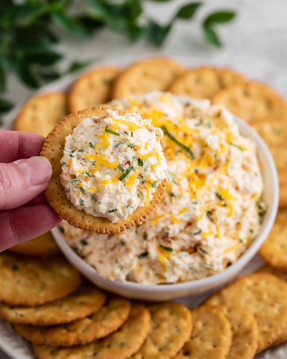 Three Cheese Spread Recipe - Recipe Image