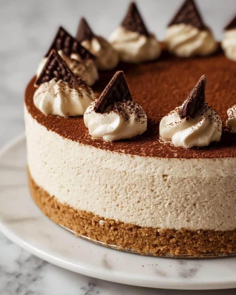 Tiramisu Cold Brew Coffee Cheesecake Recipe