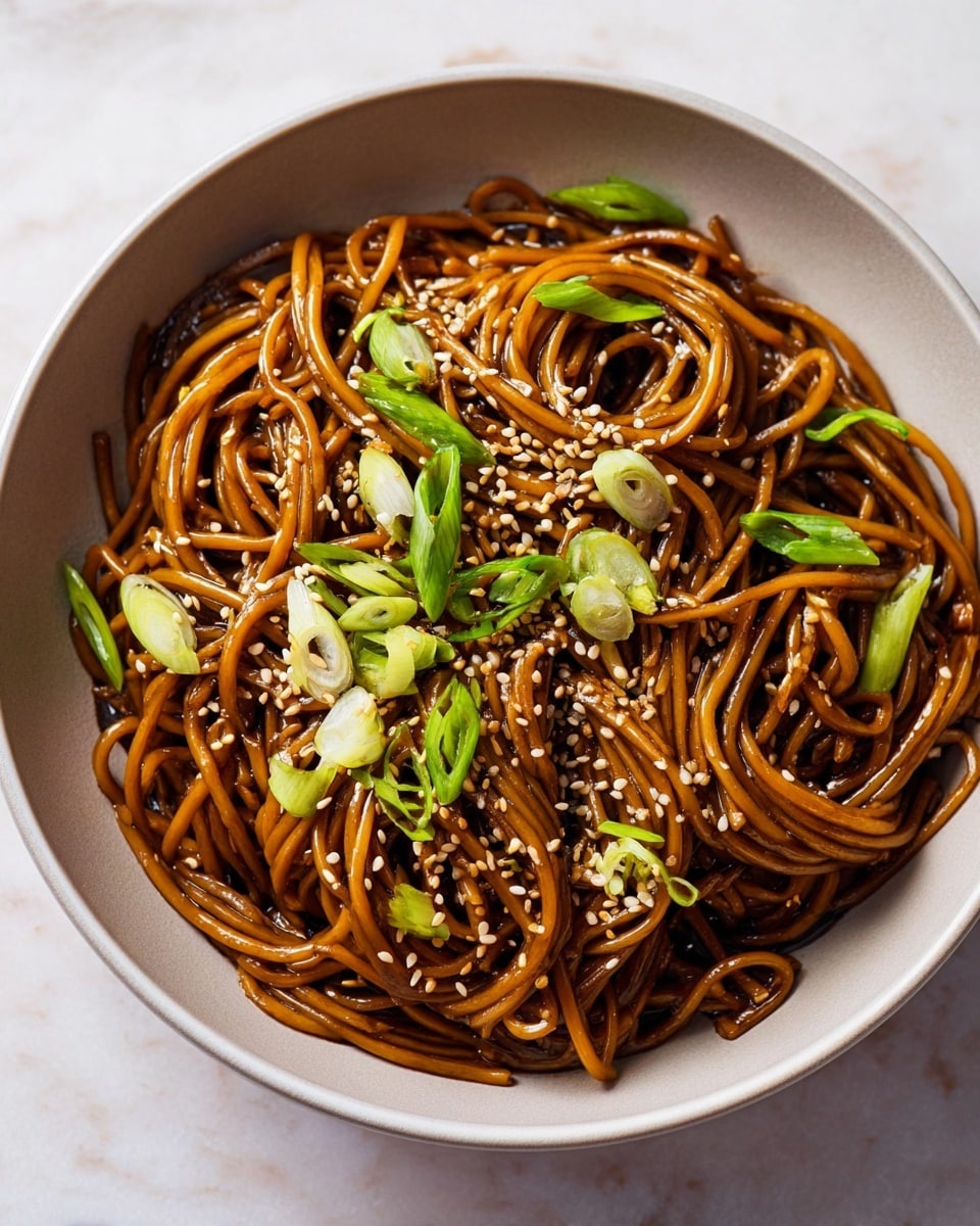 Hoisin Garlic Noodles Recipe - Recipe Image