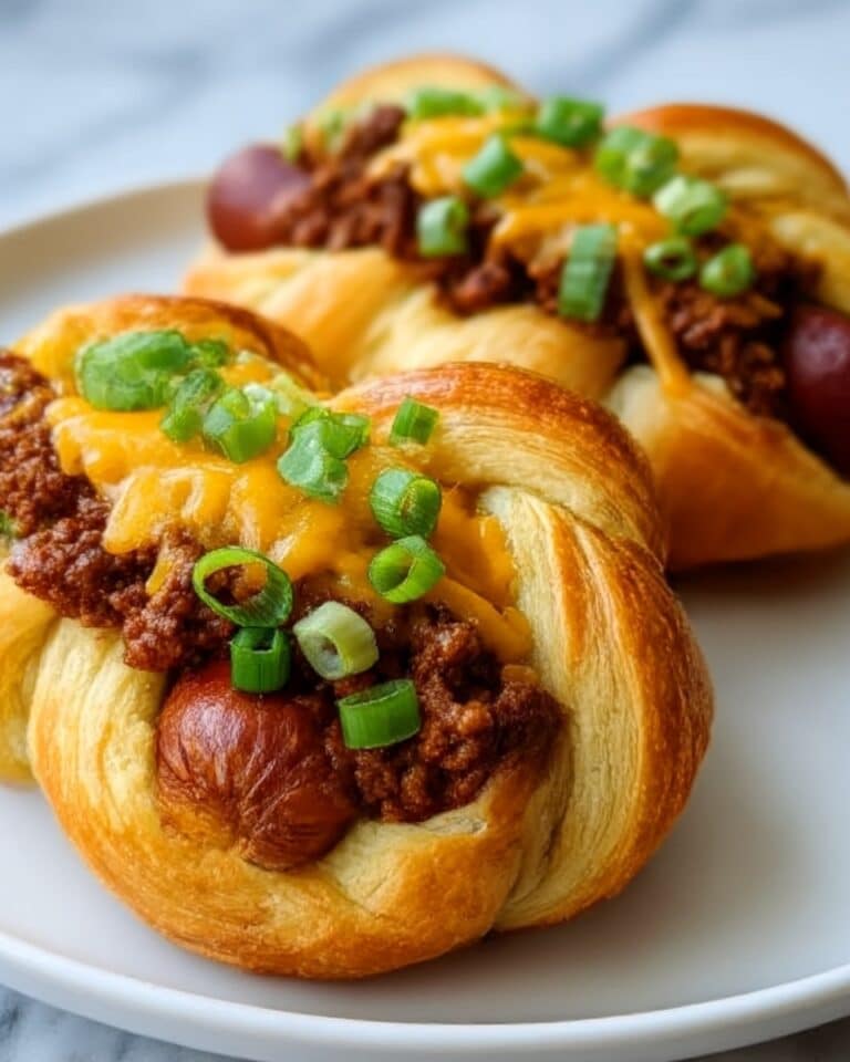 Crescent Roll Chili Dog Delights Recipe