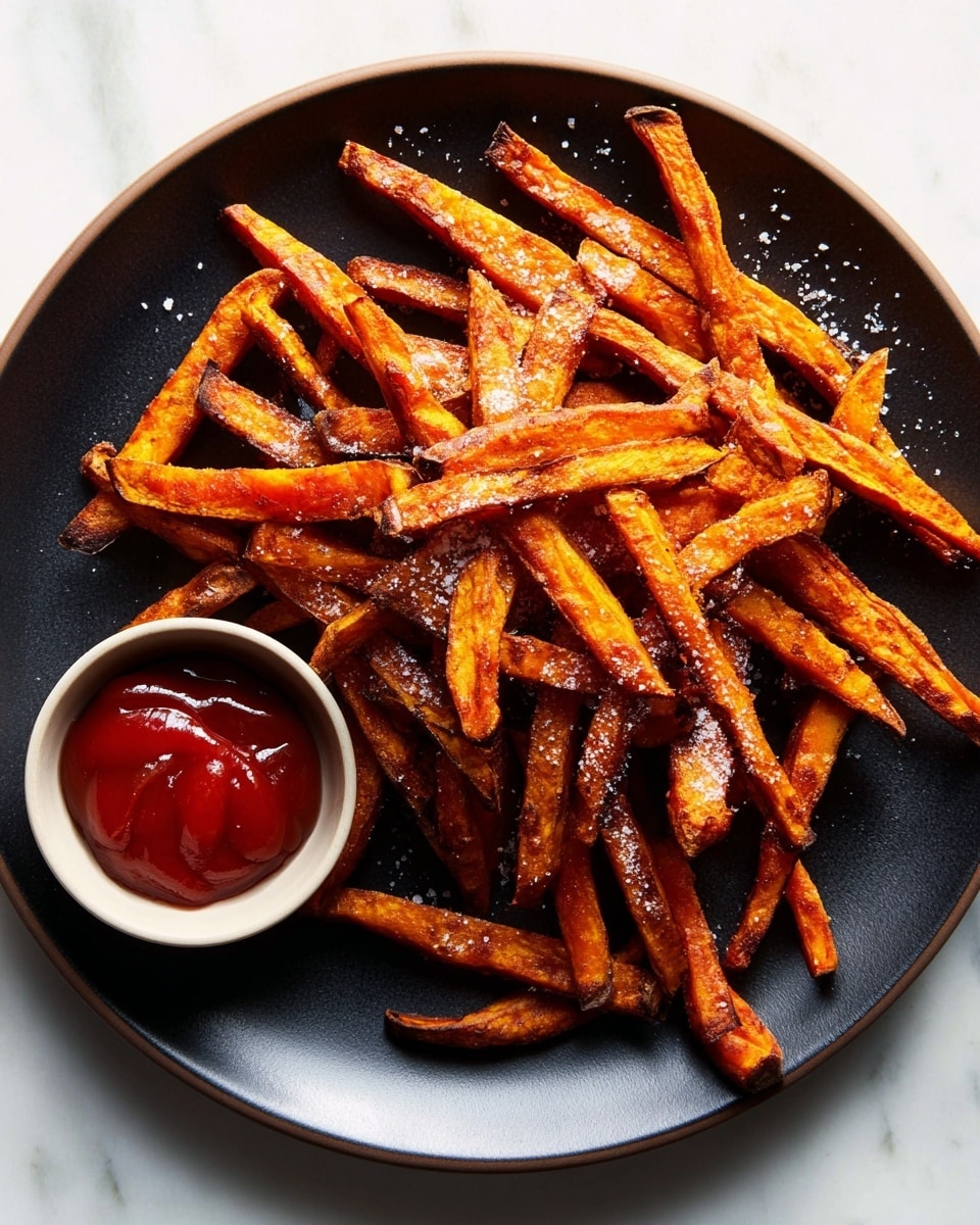 Air-Fryer Sweet Potato Fries Recipe - Recipe Image