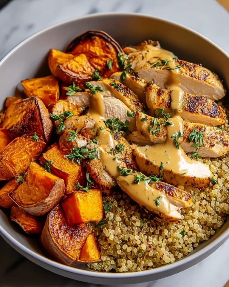 Maple Dijon Chicken & Sweet Potato Bowls That Comfort Your Soul Recipe