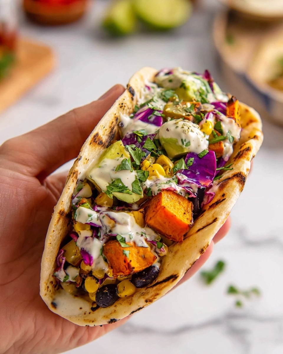 Sweet Potato and Black Bean Tacos Recipe - Recipe Image