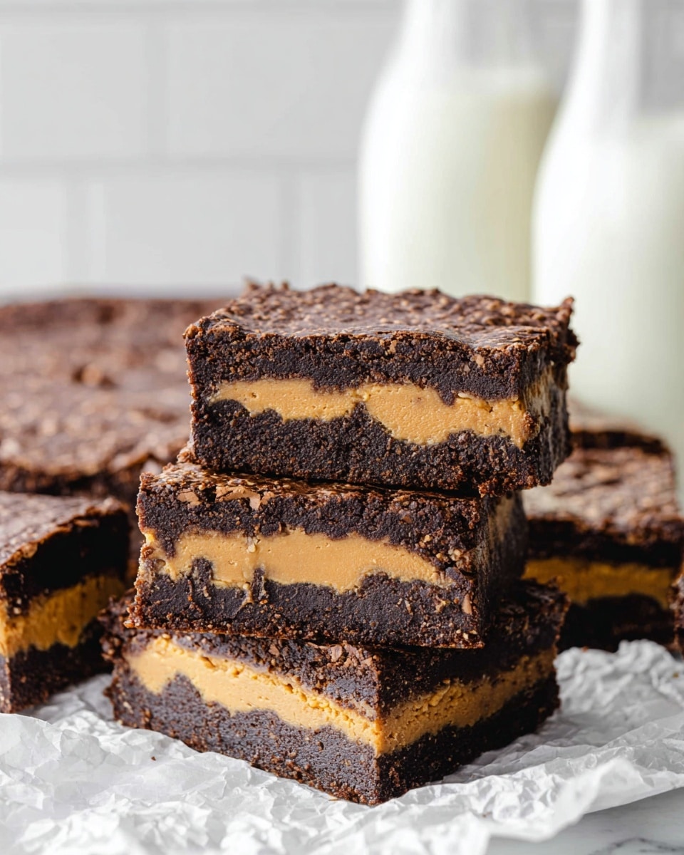 Peanut Butter Cup Brownies Recipe - Recipe Image