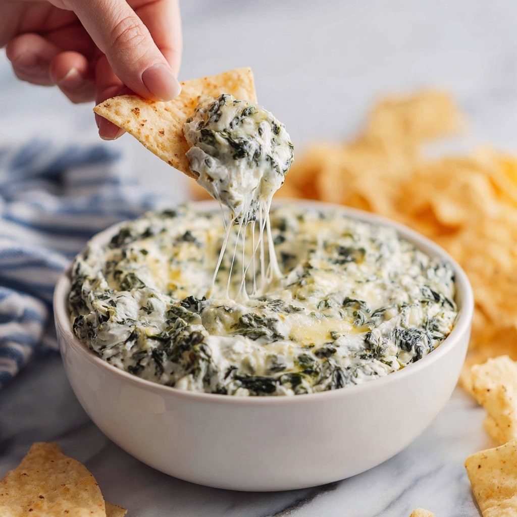 Crockpot Spinach Artichoke Dip Recipe - Recipe Image