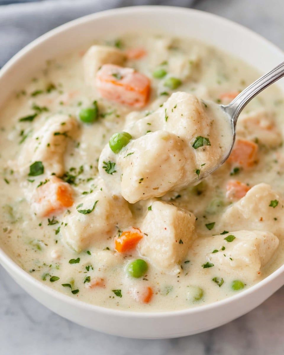 Easy Chicken and Dumplings Recipe - Recipe Image