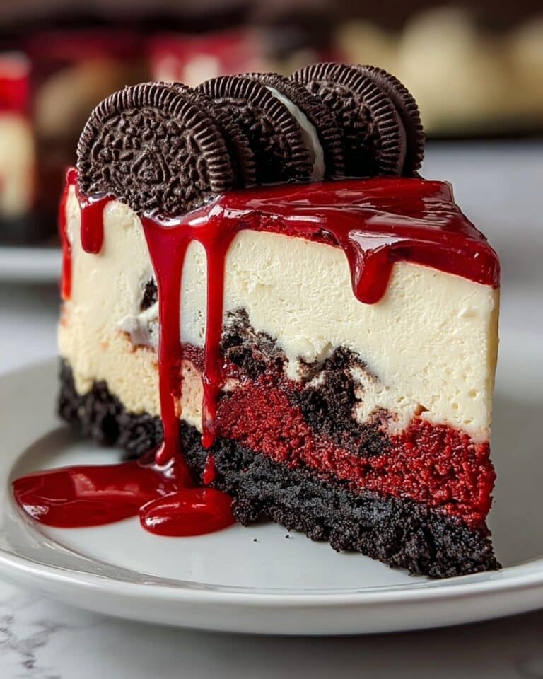 Red Velvet Oreo Cheesecake Recipe