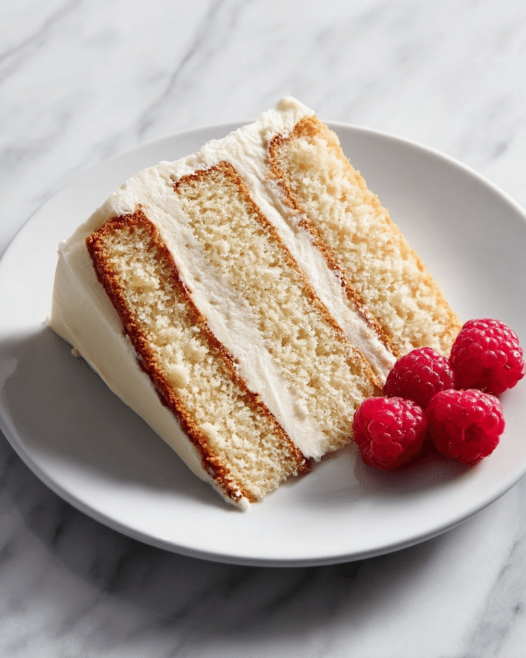 Tender White Cake Recipe