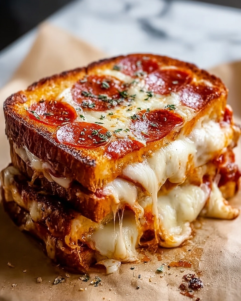 Pizza Grilled Cheese Recipe - Recipe Image