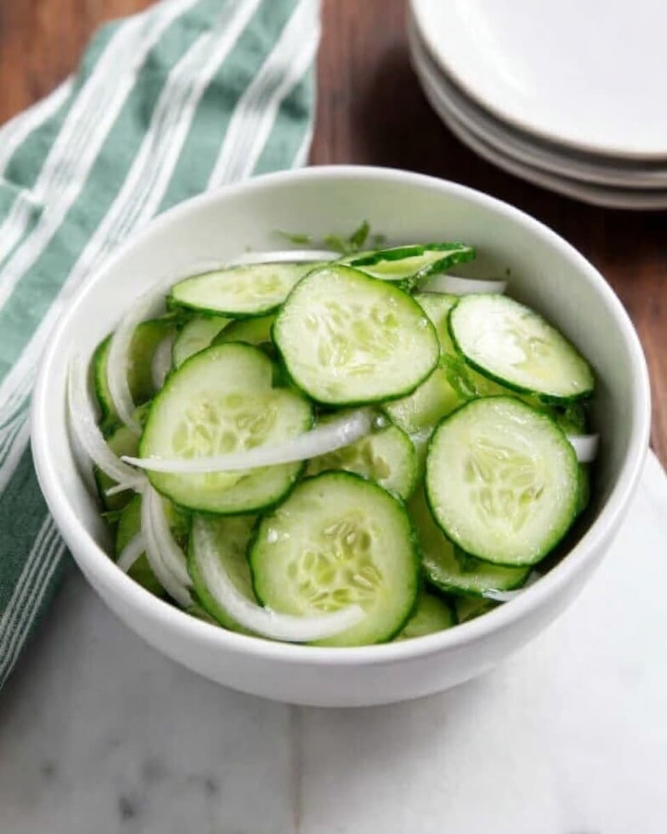 Cucumber Onion Salad Recipe - Recipe Image