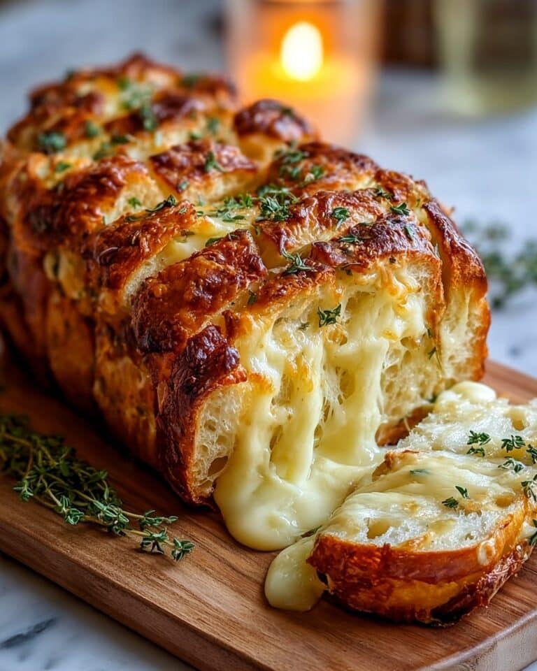 Cheesy Garlic Bread Recipe
