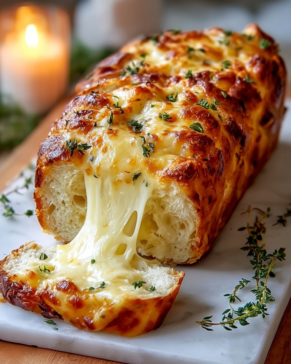 Cheesy Garlic Bread Recipe - Recipe Image