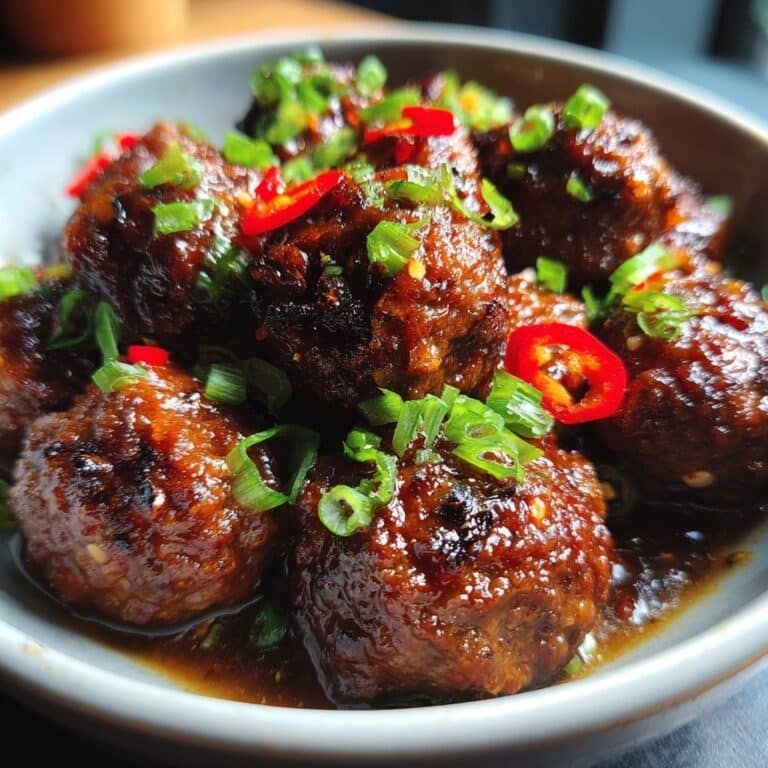 5-Ingredient Slow Cooker Guava BBQ Meatballs Recipe