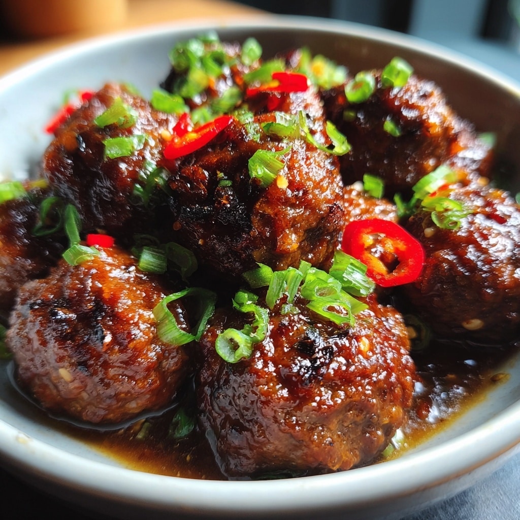5-Ingredient Slow Cooker Guava BBQ Meatballs Recipe - Recipe Image