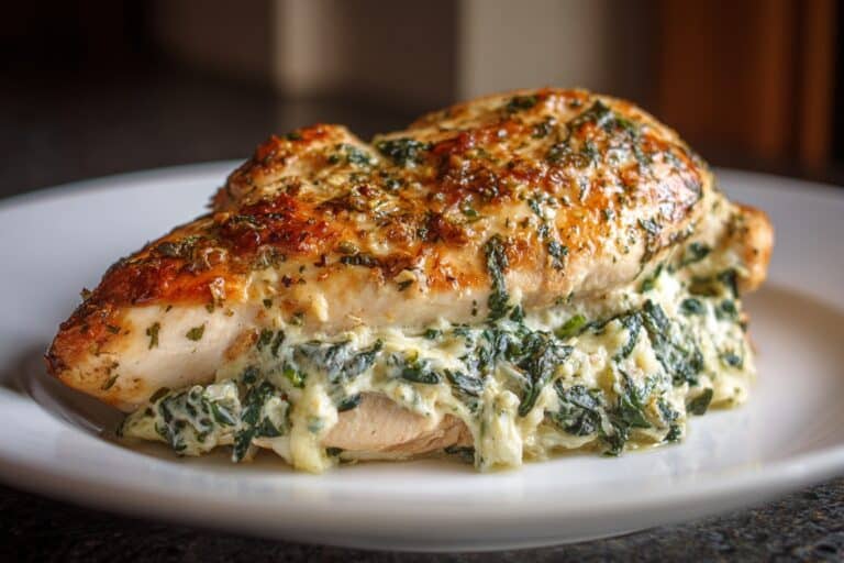 Creamy Spinach Artichoke Chicken Recipe