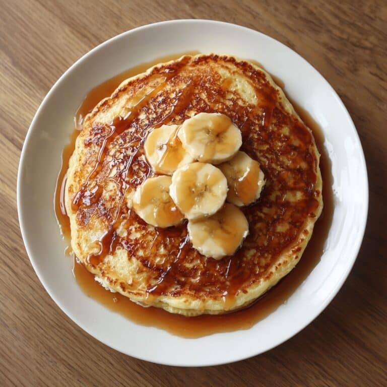 Lotus Biscoff Pancakes Recipe