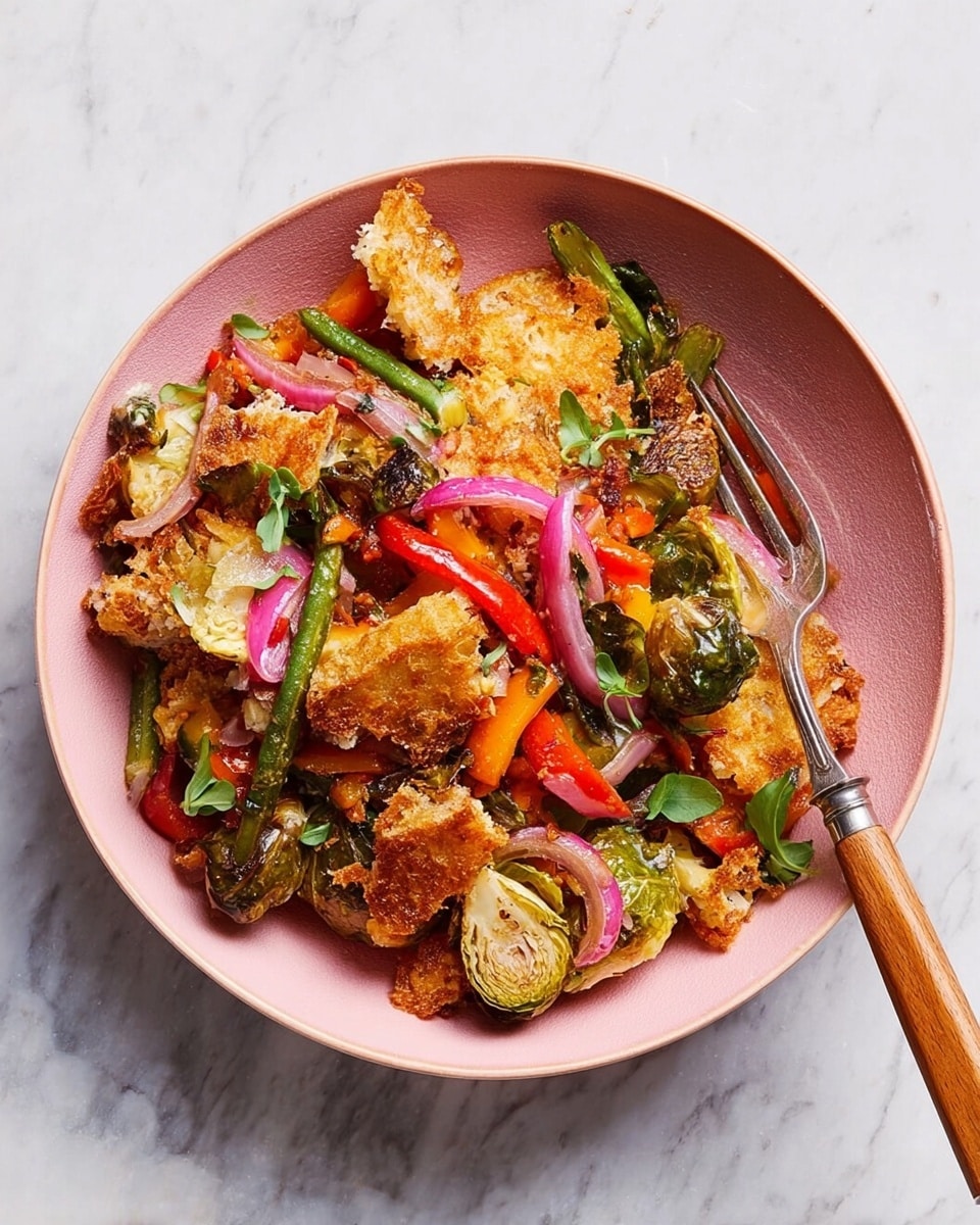 Chile-Lime Crispy Rice with Roasted Vegetables Recipe - Recipe Image