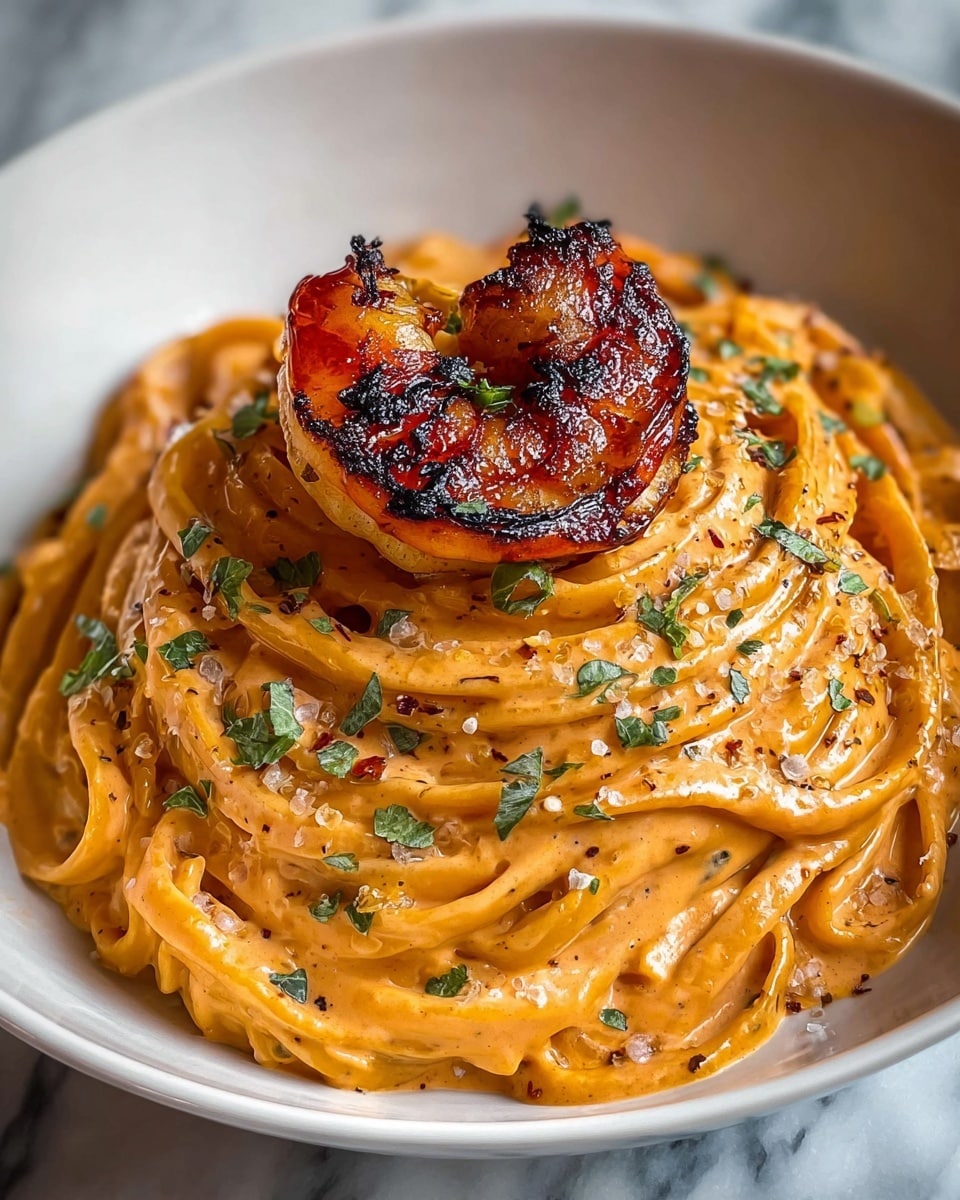 Creamy Shrimp Linguine: The Ultimate Pasta Recipe - Recipe Image