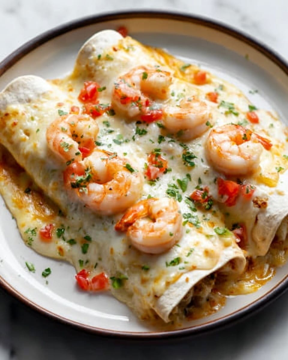 Creamy Shrimp Enchiladas: A Delicious Recipe for Seafood Lovers Recipe - Recipe Image
