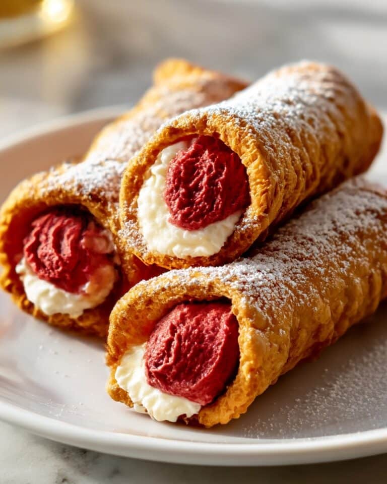 Red Velvet Cannoli Recipe