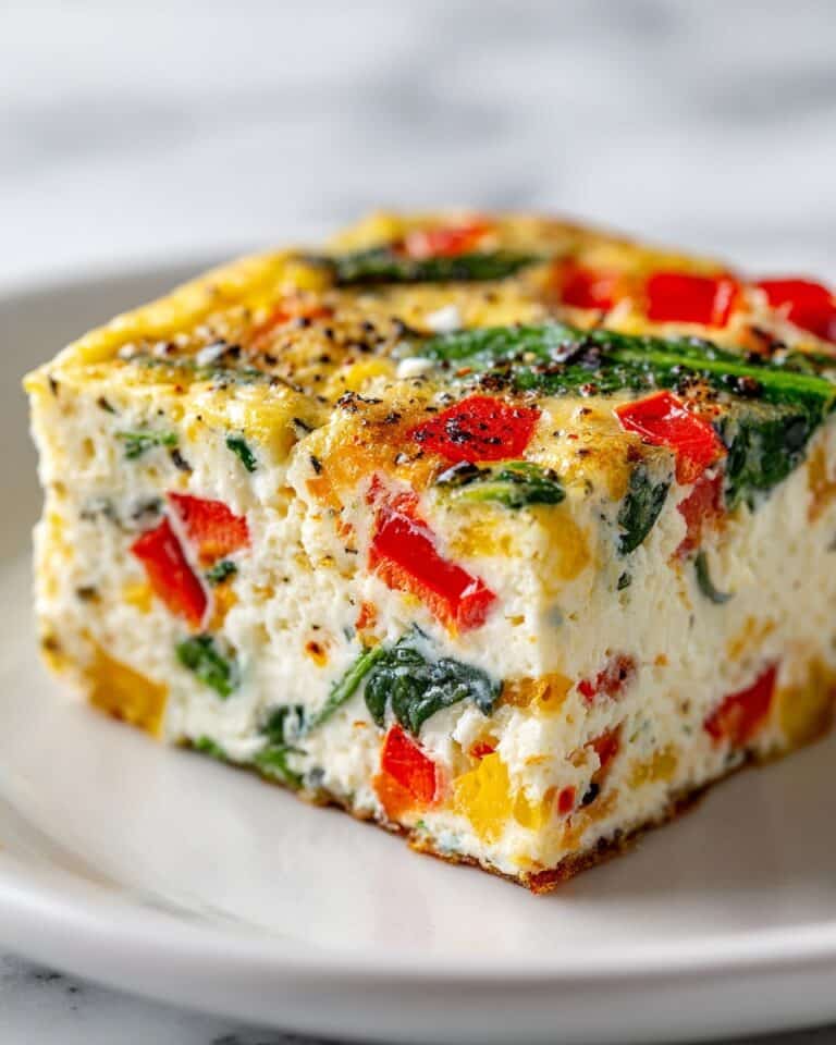 Cottage Cheese and Veggie Bake Recipe