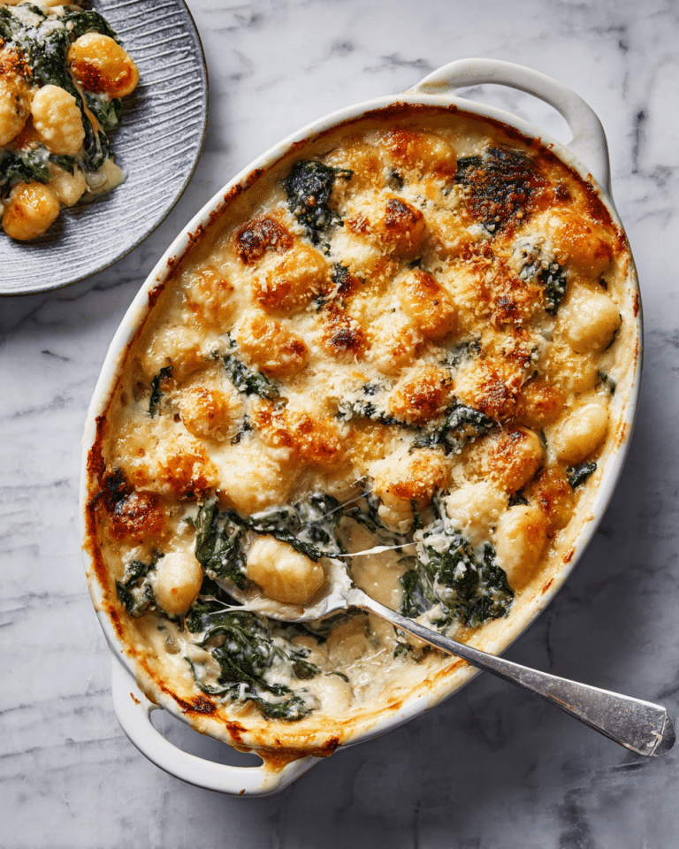 Creamy Kale & Gnocchi Bake Recipe