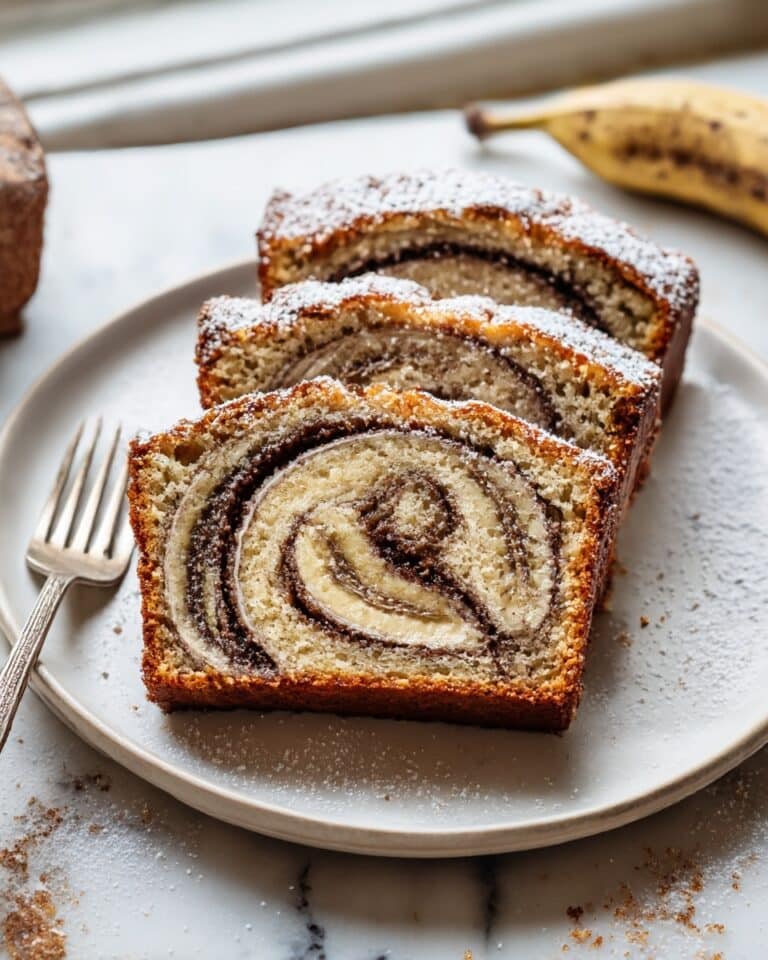 Easy Classic Cinnamon Swirl Banana Bread Recipe