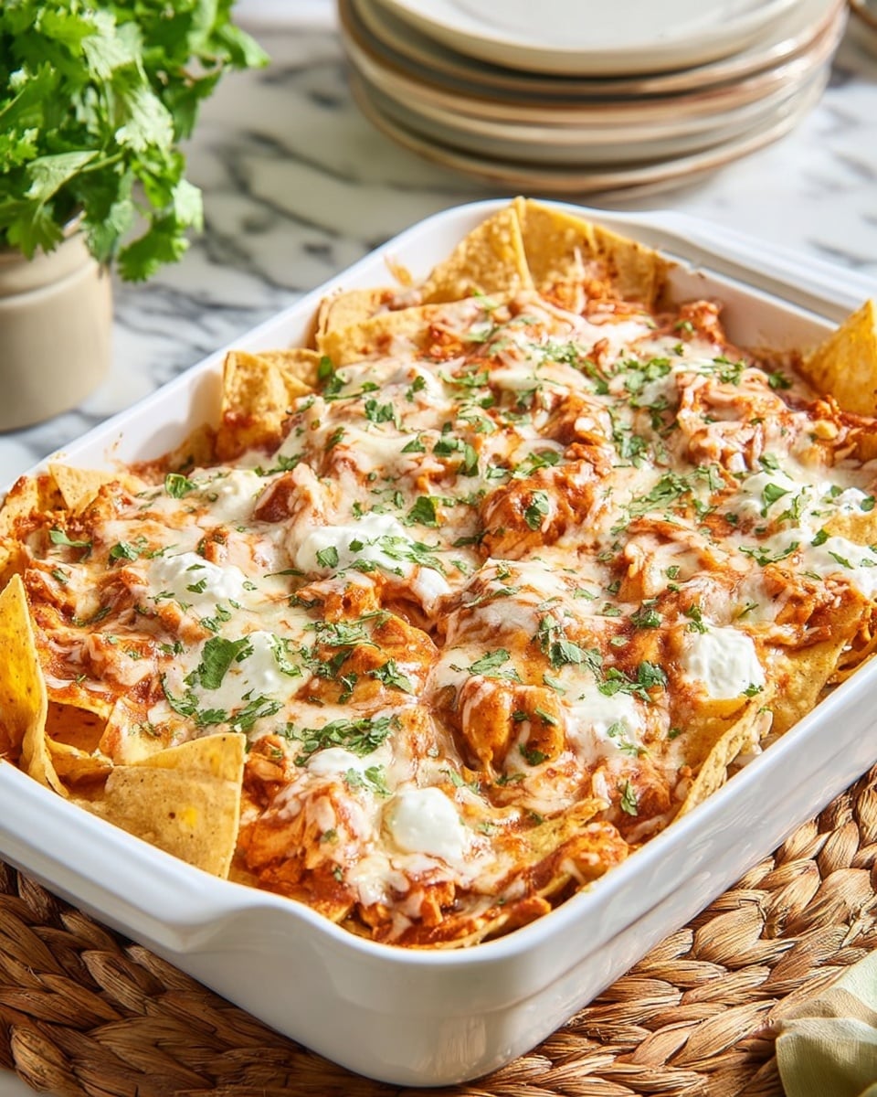 Baked Chilaquiles Recipe - Recipe Image
