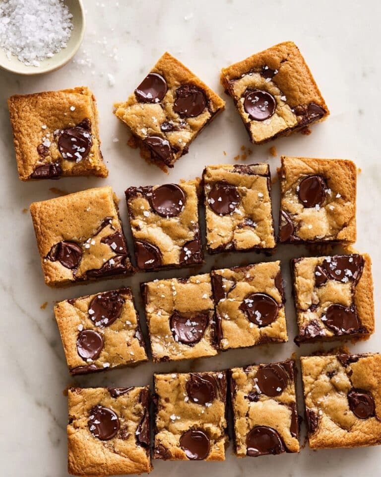 Brown Butter Triple Chocolate Blondies Recipe