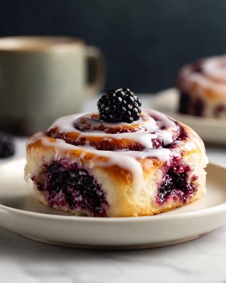 Blackberry Cinnamon Rolls Recipe