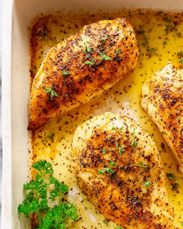 Healthy Baked Chicken Breast (Juicy & Easy) Recipe