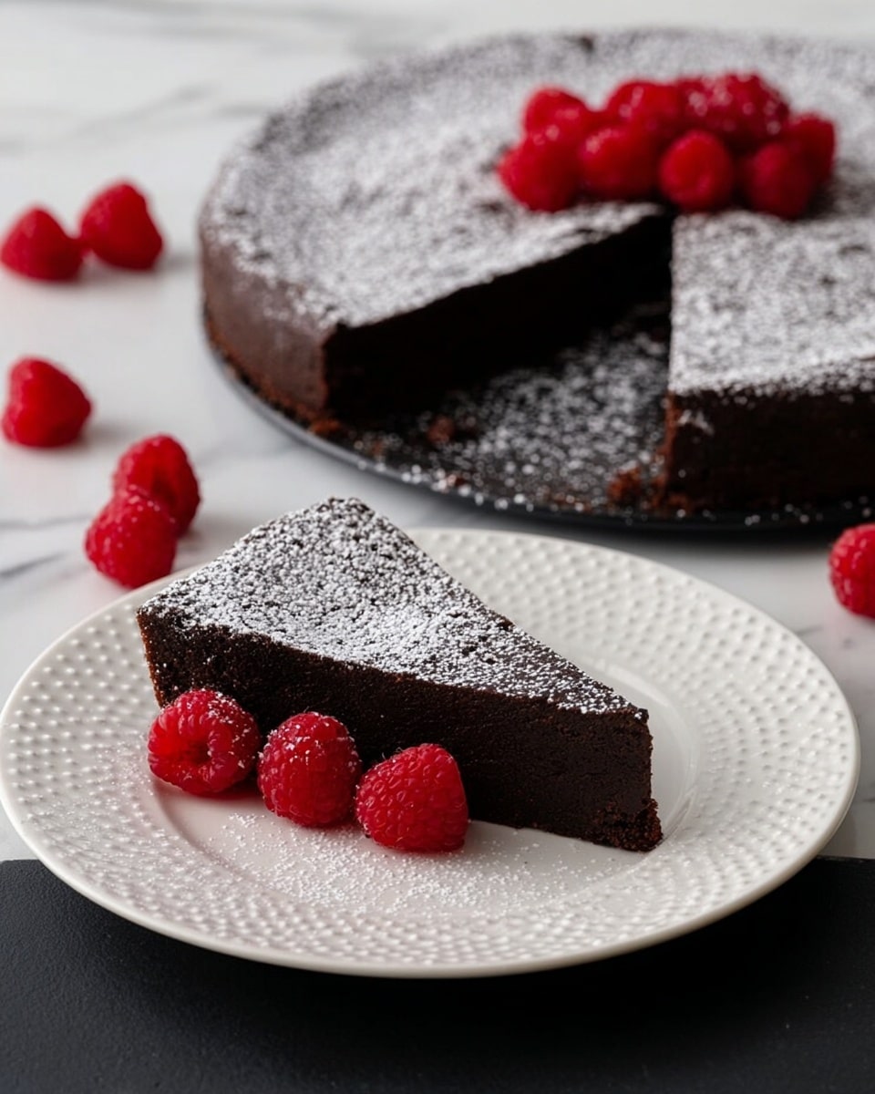 Flourless Chocolate Cake Recipe - Recipe Image