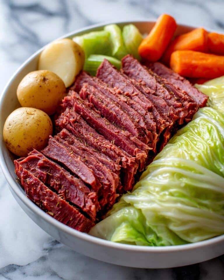 Slow Cooker Corned Beef and Cabbage Recipe