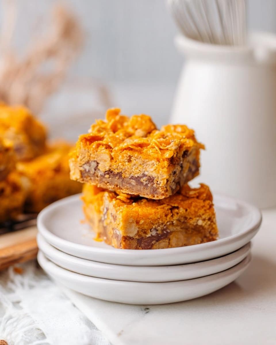 Butterfinger Cookie Bars Recipe - Recipe Image