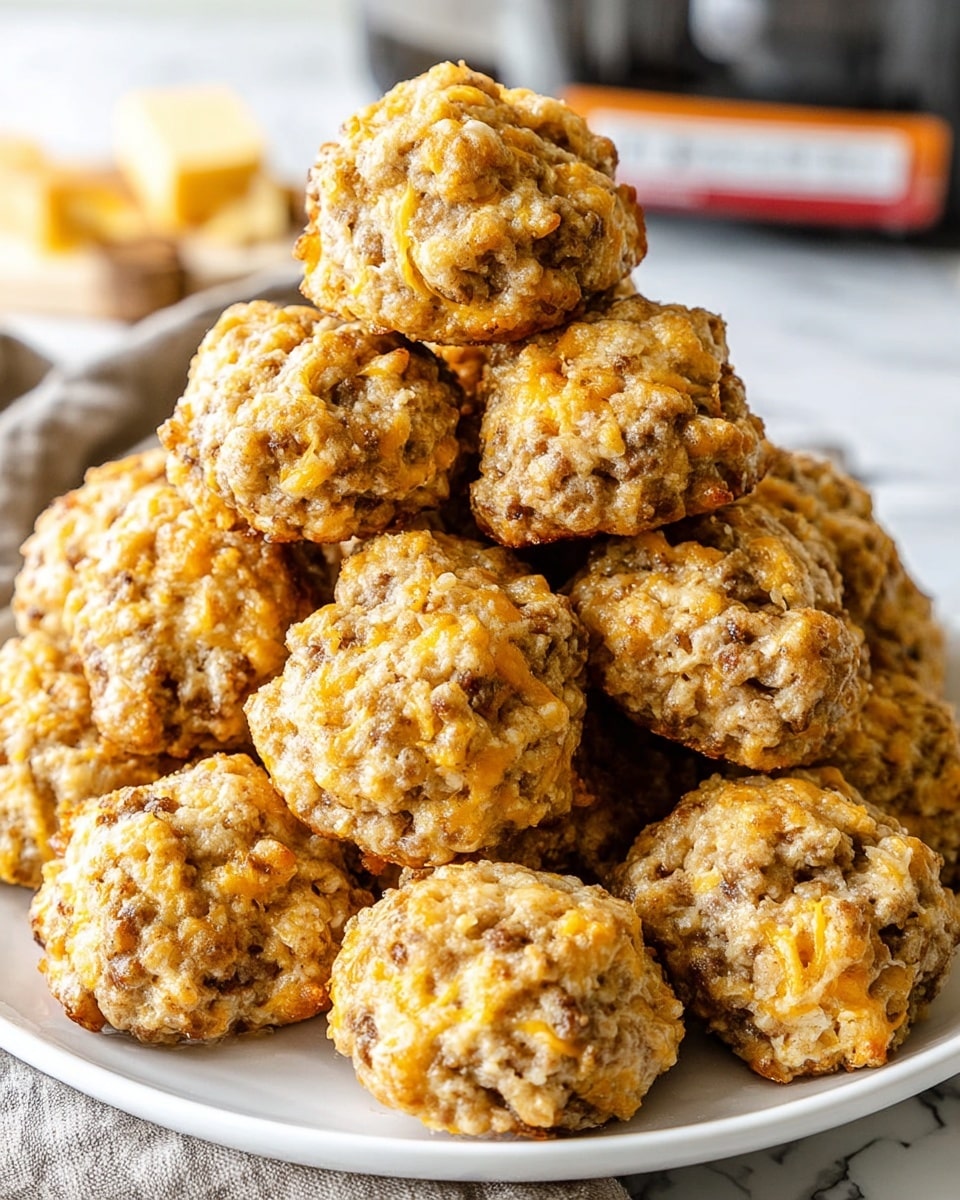 Cheddar Bay Sausage Balls Recipe - Recipe Image