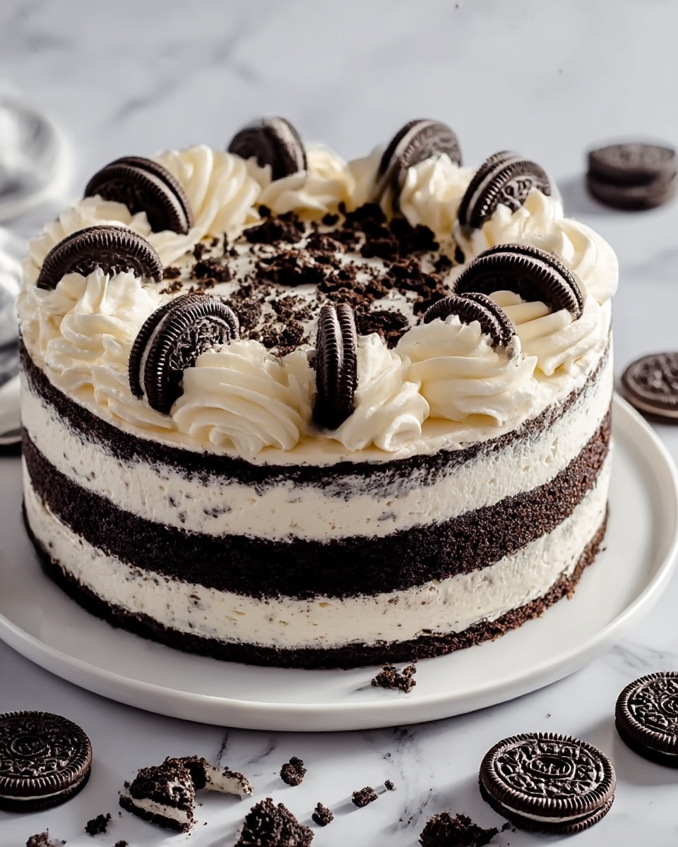 Decadent Oreo Cookie Cake for Every Sweet Tooth Craving Recipe - Recipe Image