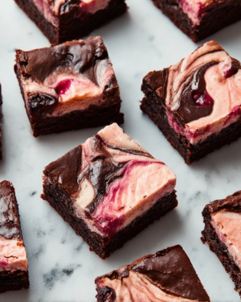 Raspberry Cheesecake Brownies Recipe - Recipe Image