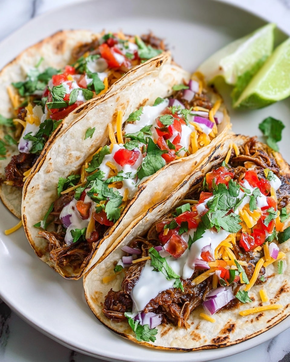 BBQ Brisket Tacos Recipe - Recipe Image