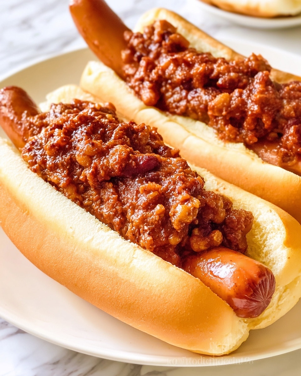 Crockpot Hot Dog Chili Recipe - Recipe Image