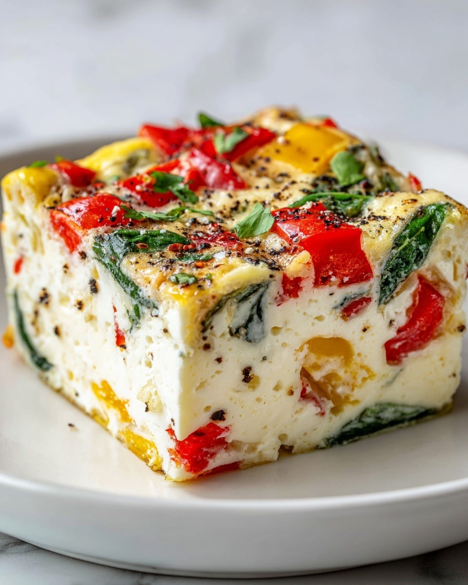 Cottage Cheese and Veggie Bake Recipe - Recipe Image